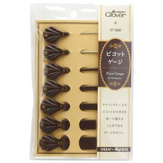 Clover 可樂牌 Pico 針距尺 57-860, 混合顏色, 1個