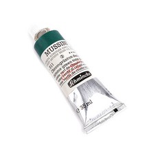 Schmincke 史明克 Mussini 穆西尼油畫顏料 單色 S3 511 深鉻綠色調, 35ml, 1色