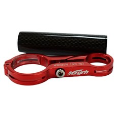 Mzryh 419碳纖維延長器, 紅色的, 1個