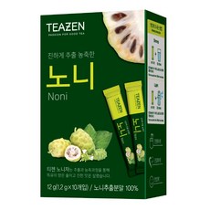 티젠 노니 추출분말, 1.2g, 10개