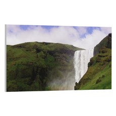 UVDS 주방 아트보드 푸른하늘과 폭포, 1개