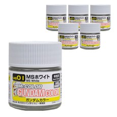 MR.HOBBY 鋼彈專用彩色漆 UG-01 6入, 白女士