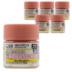 MR.HOBBY GSI 塑料模型儲物櫃 6p UG-10, MS Char 粉紅色