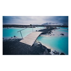 UVDS 주방 아트보드 바다를 건너가다, 1개