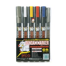 MR.HOBBY 鋼彈專用馬克筆組 GMS-105, 基本