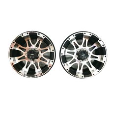 TFL Realistic 8輻重型輪設計S, BK/S, 1套