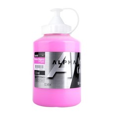 ALPHA COLORS 銀級壓克力顏料 S1 945 23 MediumMagenta, 500毫升, 1 種顏色