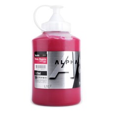 ALPHA COLORS 銀級壓克力顏料 S1 944 13 PermanentMagenta, 500毫升, 1 種顏色