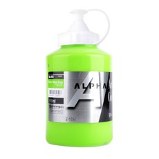 ALPHA COLORS 銀級壓克力顏料 S1 948 40 PermanentYellowGreen, 500毫升, 1 種顏色