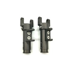 TFL前軸襯套組合 RC軸, 深灰色, 2入