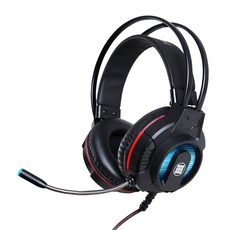 MICRONICS 電競耳機, MANIC HS-320 虛擬 7.1CH RGB, 單色