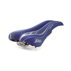 selle SMP 하이브리드 자전거 안장, 블루, 1개