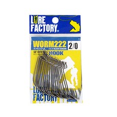 LURE FACTORY 魚鉤 LFH-222 WORM222, 20件