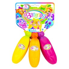 栗子香蕉人偶 3 包 YOP 隨機出貨, 1套