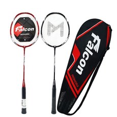 PRO MORIX Falcon 羽球拍 2入 + 球拍袋, 單一商品, 1套