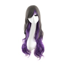 브릿지컬 할로윈 축제 파티가발, 그레이퍼플