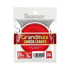 Seaguar Kureha Grand Max Shock Leader 釣魚線 No. 5 30m 24lb, 單色, 1個