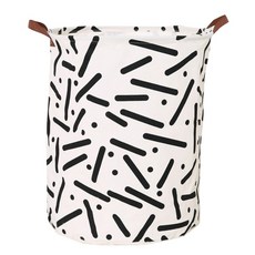 홈테리어 패브릭 가죽 손잡이 보관함 B, 1개