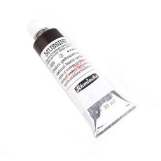 Schmincke 史明克貓頭鷹 MUSSINI 油畫顏料 S1 666 NaturalBurntUmber, 35ml, 1色