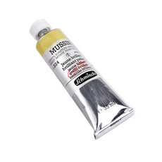 Schmincke 史明克貓頭鷹 Mussini 油畫顏料 S1 224 BrilliantYellow, 35ml, 1色