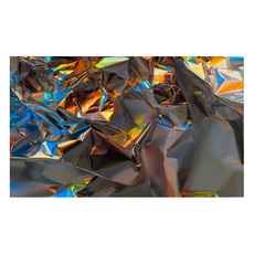 유브이디에스 아트보드 주방시트지 구겨진 호일, 1개