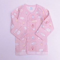 BeBeOne 嬰兒印花長袖肚衣