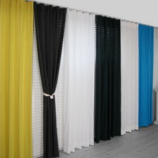 Nasan 素色纖維遮光窗簾, RS24-6