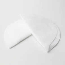 時尚焦點 一般肩墊 NO1 10mm, 白色, 25個