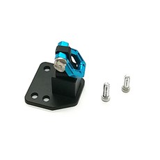 用於 D90 比例遙控汽車配件的後保險槓 C 的 TFL 牽引爪, 黑/黑, 1套