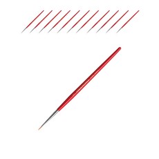 화홍 세필붓 320R, 1호, 12개