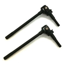 TFL後軸通用CVD傳動軸RC曲軸, BK, 2件