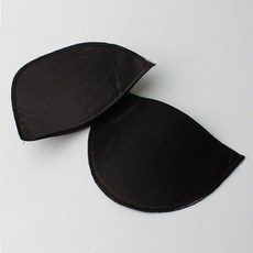 時尚亮點Bordre肩墊 NO.4 10mm, 黑色的, 25套