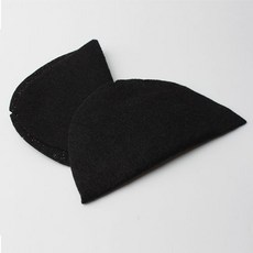 패션포인트 일반 어깨패드 NO 1 2mm, 검정, 25set