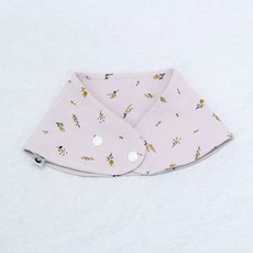 알로하제이 여아용 풀잎 프릴 바나나 스카프빕