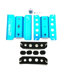 TFL RC遙控車支架帶旋轉盤 RC零件 配件, 黑/黑, 1套