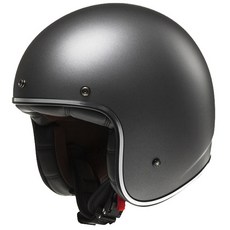 LS2HELMETS 오토바이헬멧 OF583 바버, 무광티타늄