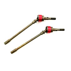 TFL Front CVD驅動軸 RC Crank Shaft RC9070, 紅色深灰色, 1組