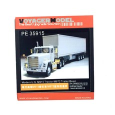 VOYAGERMODEL 1 : 35比例M915牽引車/M872型半掛車通用改造蝕刻片 01015, 1盒