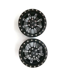 TFL 4.8cm Realistic 10輻重型車輪設計J RC車輪, BK, 2件