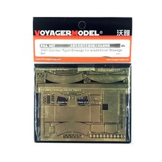 VOYAGERMODEL 1/35 二戰德國 Tiger I 儲物箱帶附加儲物箱 GP 塑料模型貼花, 混色