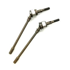 TFL Front CVD驅動軸 RC Crank Shaft RC9069, 銀色深灰色, 1組