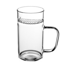 濾網玻璃杯 250ml, 單色, 1個