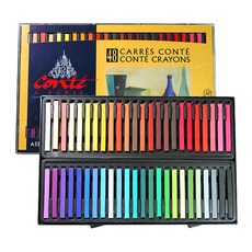 LEFRANC&BOURGEOIS Conté à Paris 康提粉彩條組 48色 靜物, 混合顏色, 1套
