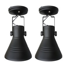 FOCUS LED直接喇叭架E26 2p, 黑色的