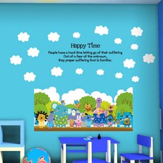 萌奇世界 Kids DIY 裝飾貼紙 啾啾的快樂村莊, 混合顏色
