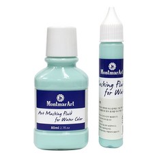 MontmarArt 遮蓋液套組 淺綠色 80ml + 25ml, 1套