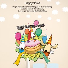 MUNGKI WORLD 兒童DIY裝飾貼紙 Aji 生日快樂, 混合顏色