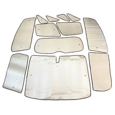 ZHEYANG 本田 Odyssey 2002-2005 專用遮陽簾全套, 1套, 混合顏色