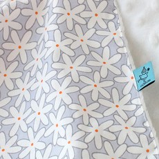 Ozmom 印花超細纖維多功能毯 3mm 雛菊, 灰色