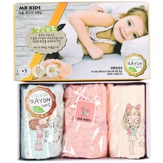MRKIDS 女孩童平口短褲3入組